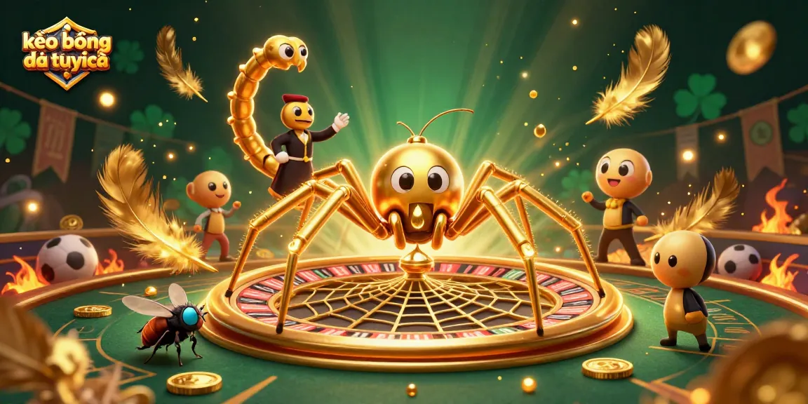 Engage in kèo bóng đá trực tuyến with a thrilling 3D illustration of a dynamic betting scene.