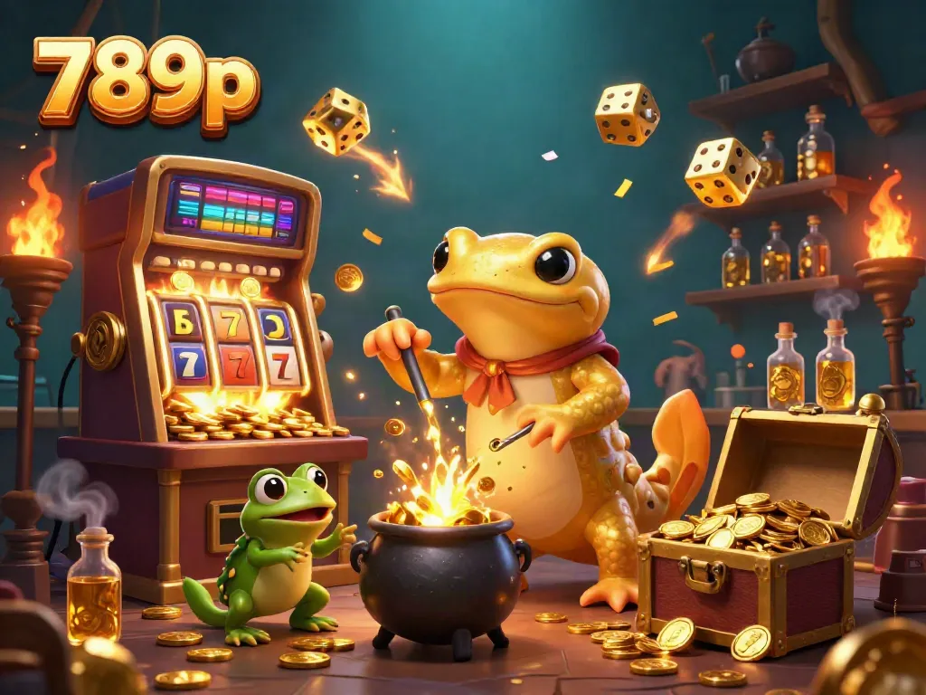 Engage with the thrilling 789p casino experience featuring vibrant gold elements and dynamic gaming action.