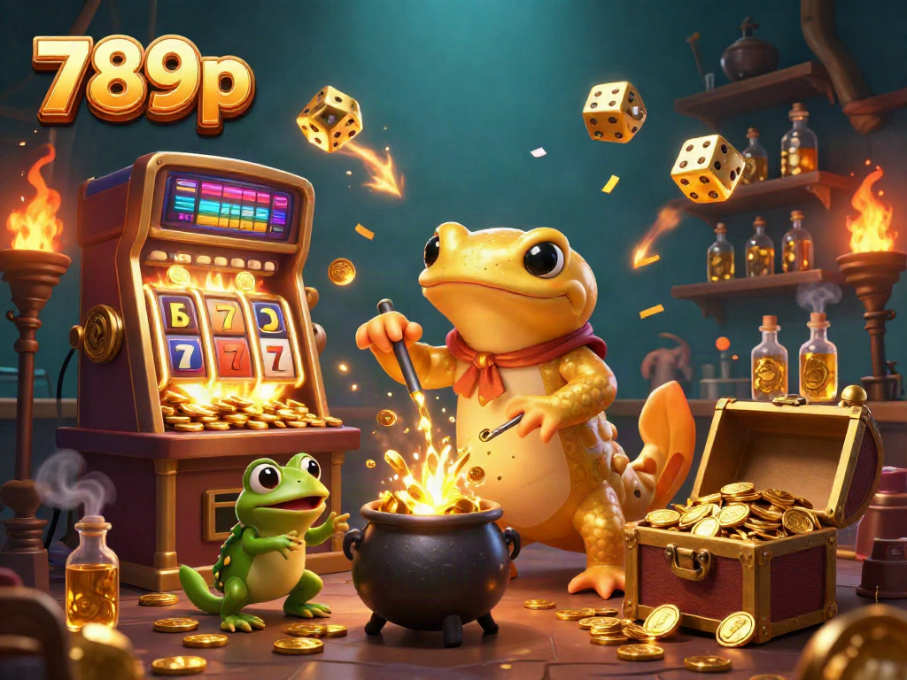 Engage with the thrilling 789p casino experience featuring vibrant gold elements and dynamic gaming action.