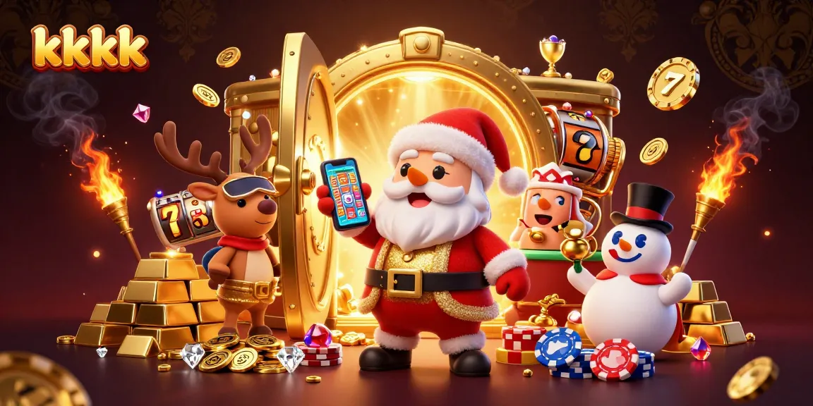 Watch KKKK’s thrilling casino games with vibrant characters and glowing jackpots.