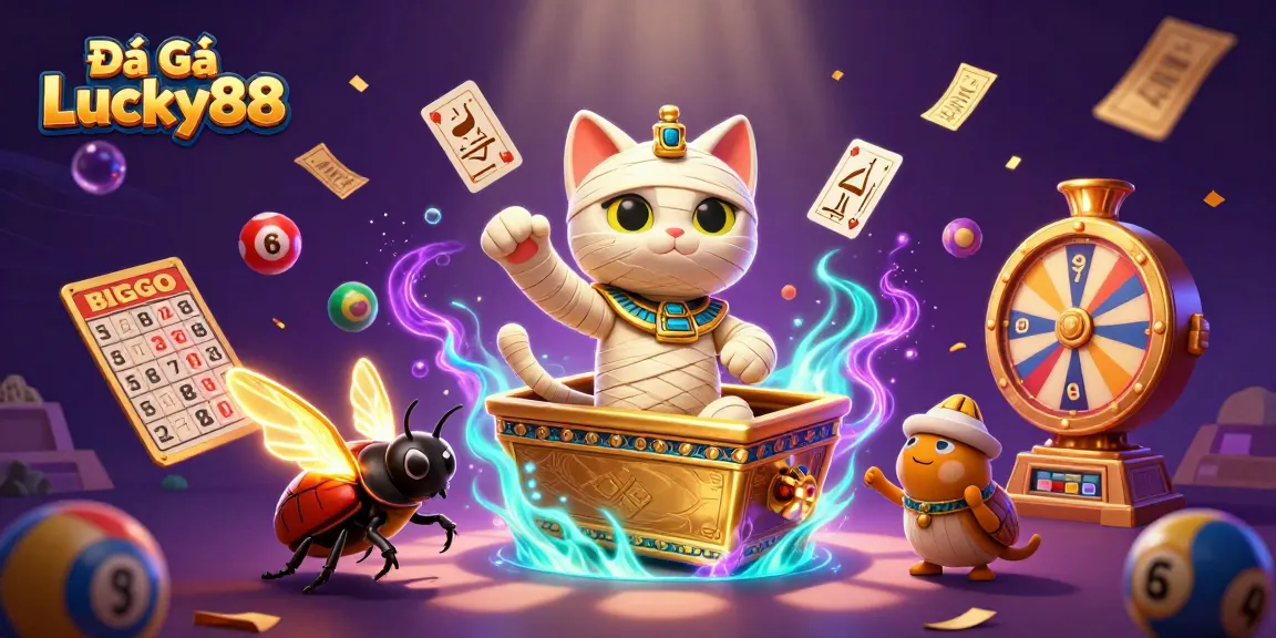 Experience Đá Gà Lucky88 with the vibrant energy of a dynamic cockfighting arena scene.