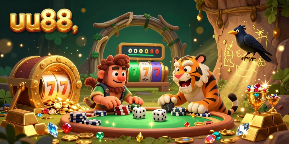 Experience thrilling gameplay at uu88 with vibrant prehistoric casino scenes filled with treasures.