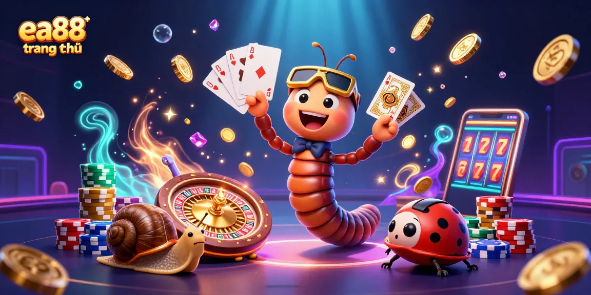 Experience thrilling gameplay at ea88 trang chủ with exciting casino characters and lively action.