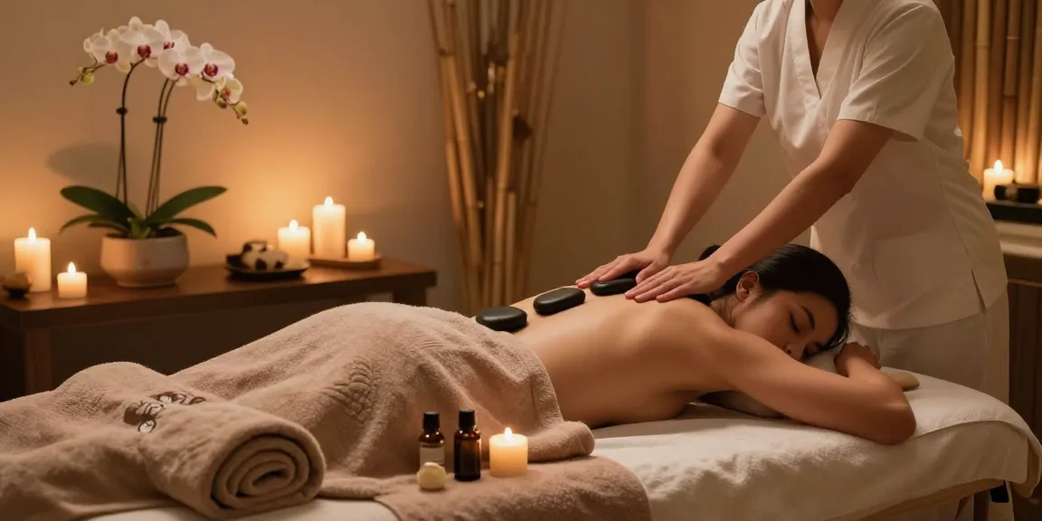 TRANG CHỦ ALO8 features a tranquil spa treatment for relaxation and rejuvenation, showcasing luxury massage therapy.