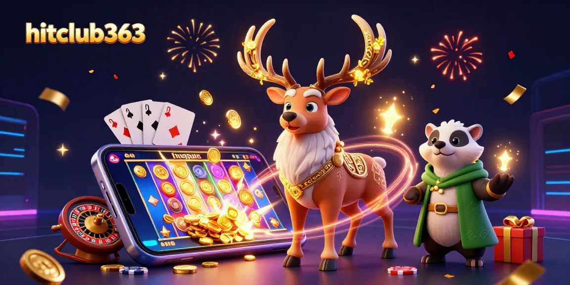 Experience thrill and excitement at hitclub363 with colorful slots and vibrant casino elements.
