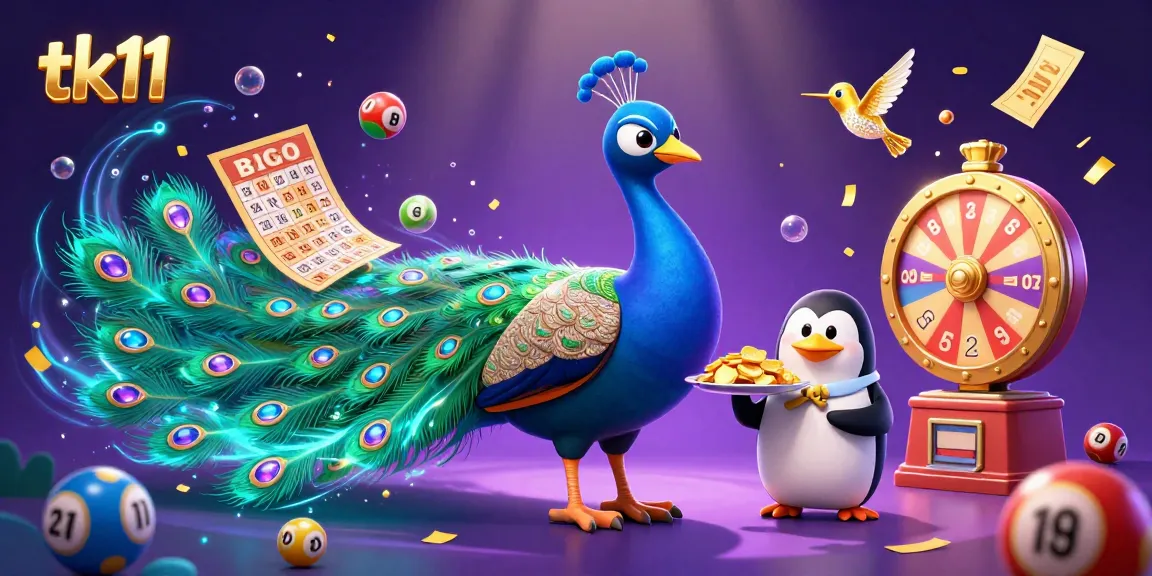 tk11 engages players with vibrant lottery games and dynamic prizes, showcasing a magical atmosphere.