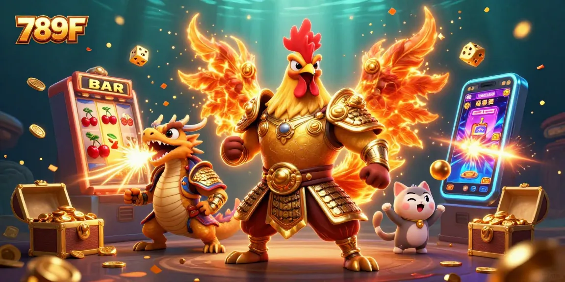 Win big with 789F at thrilling casino games featuring heroic characters and vibrant animations.